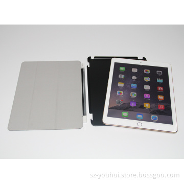 Hot Sales PU smart Magnetic flip cover case tablet shell for iPad air